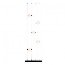 Hubbardton Forge 289520-LED-STND-82-GG0668 - Abacus 5-Light Floor to Ceiling Plug-In LED Lamp