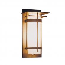  305993-SKT-10-GG0034 - Banded with Top Plate Outdoor Sconce