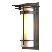  305994-SKT-20-GG0037 - Banded with Top Plate Large Outdoor Sconce