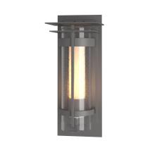  305998-SKT-78-ZS0656 - Torch  Seeded Glass with Top Plate Large Outdoor Sconce