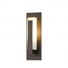  307285-SKT-10-GG0066 - Forged Vertical Bars Small Outdoor Sconce
