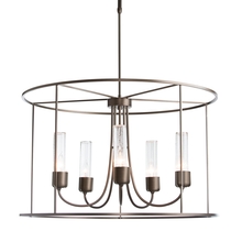 Hubbardton Forge 362010-SKT-SHRT-10-GG0392 - Portico Drum Outdoor Pendant