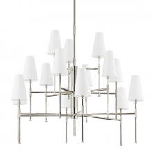  3748-PN - 15 LIGHT CHANDELIER