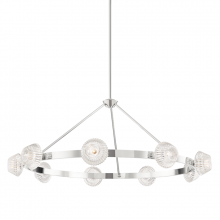  6150-PN - 9 LIGHT CHANDELIER