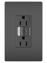 Legrand Radiant 1597NTLTRBKCCD4 - radiant Tamper-Resistant 15A Duplex Self-Test GFCI Receptacles with SafeLock