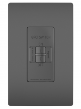  2087BK - radiant? Spec Grade Dead Front 20A Self Test GFCI Receptacle, Black