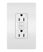  1597TRWRW - radiant? Spec Grade 15A Weather Resistant Self Test GFCI Receptacle, White