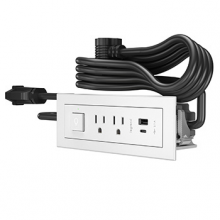  RDSZCWH10 - RADIANT FPC, SW, USB A/C, 10FT, WH 2 TR OL, 1 SW REAR OL, 2 USB CHG