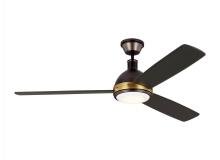  3HCKR60BNZHABD - Hicks 60" LED Ceiling Fan