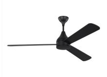  3STMSM60MBKD - Streaming Smart 60" Dimmable Indoor/Outdoor Integrated LED Black Ceiling Fan