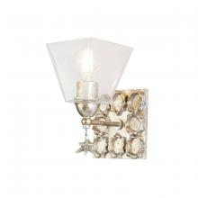  BB1002S-1 - Star 1-Light Wall Sconce In Silver