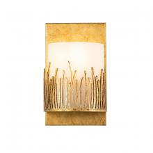  BB90610G-1 - Sawgrass 1 Light Wall Sconce In Distressed Gold