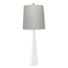  EL/ASCENTTLWHT - Ascent White Modern Buffet Table Lamp
