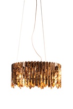 Lucas McKearn CH9073 - Peron Glam Silver And Gold Chandelier