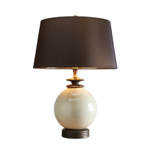  EL/CLARA - Clara Traditional Neutral Orb Living or bedroom Table Lamp