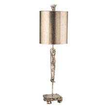  TA1015 - Caryatid Silver Table Lamp