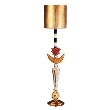  TA1221 - Mardi Gras Moon Table Lamp