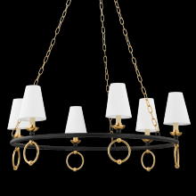  H757806-AGB/TBK - HAVERFORD Chandelier