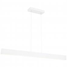  24900LEDD-MWH/ACR - Dual Voltage LED Linear Pendant