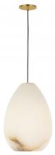 Visual Comfort & Co. Modern Collection SLPD545ALBHAB - Alina Alabaster Small Pendant