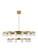  KWCH19727NB - The Esfera Two Tier X-Large 28-Light Damp Rated Integrated Dimmable LED Ceiling Chandelier