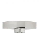  700SHLCNPY5N - Modern Line-Voltage Shallow Canopy in a Polished Nickel/Silver Colored finish