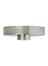  700SHLCNPY5S - Modern Line-Voltage Shallow Canopy in a Satin Nickel/Silver Colored finish