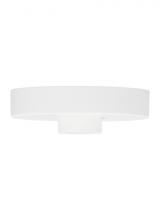  700SHLCNPY5W - Modern Line-Voltage Shallow Canopy in a Matte White finish