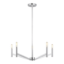 Visual Comfort & Co. Studio Collection 3124305EN-05 - Vector Five Light Chandelier