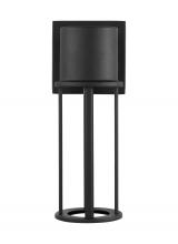  8545893S-12 - Union modern LED outdoor exterior small open cage wall lantern in black finish