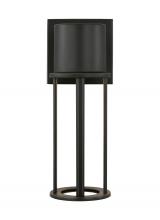  8545893S-71 - Union modern LED outdoor exterior small open cage wall lantern in antique bronze finish