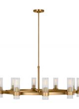  CC16810BBS - Geneva Mid-Century 8-Light Indoor Dimmable Large Chandelier