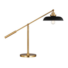 Visual Comfort & Co. Studio Collection CT1111MBKBBS1 - Wide Desk Lamp