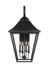  OL14405TXB - Galena Traditional 4-Light Outdoor Exterior Extra Large Lantern Sconce Light