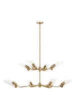  TC1158BBS - Mezzo Transitional 8-Light Indoor Dimmable Grand Chandelier