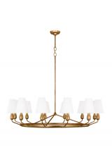  TC11712ADB - Ziba Transitional 12-Light Indoor Dimmable Extra Large Chandelier