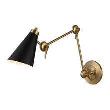  TW1101BBS - 2 - Arm Library Sconce