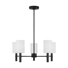 Visual Comfort & Co. Studio Collection DJC1135MBK - Manor Medium Chandelier