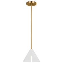 Visual Comfort & Co. Studio Collection KP1121MWTBBS-L1 - Cambre Small Pendant