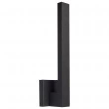  62/1426 - Raven LED Outdoor Sconce; 18 Inch; Textured Matte Black Finish; 15 Watts; 3000K