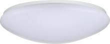 Nuvo 62/765 - 19"- LED Flush with White Acrylic Lens - White Finish - 120V