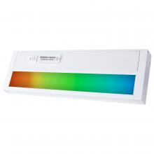 Nuvo 63/551 - 11 Inch; LED; SMART - Starfish; RGB and Tunable White; Under Cabinet Light; White Finish