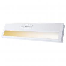 Nuvo 63/552 - 14 Inch; LED; SMART - Starfish; RGB and Tunable White; Under Cabinet Light; White Finish