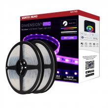  64/145 - Dimension Pro; Tape light strip; 64 ft.; Hi-Output; RGB plus Tunable White; J-Box connection; IP65;