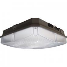  65/140 - LED Canopy Light - 40W - 4000K - Bronze Finish - 120-277V