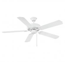  M2020WH - 52" Outdoor Ceiling Fan in White