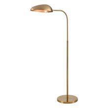  H0019-11106 - Alda 53.5'' High 1-Light Floor Lamp - Aged Brass