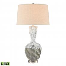  H0019-8048-LED - Bartlet Fields 34'' High 1-Light Table Lamp - White - Includes LED Bulb