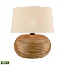  H0019-8560-LED - Terran 22'' High 1-Light Outdoor Table Lamp - Natural - Includes LED Bulb