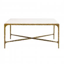  H0895-10645 - Seville Forged Coffee Table - Antique Brass